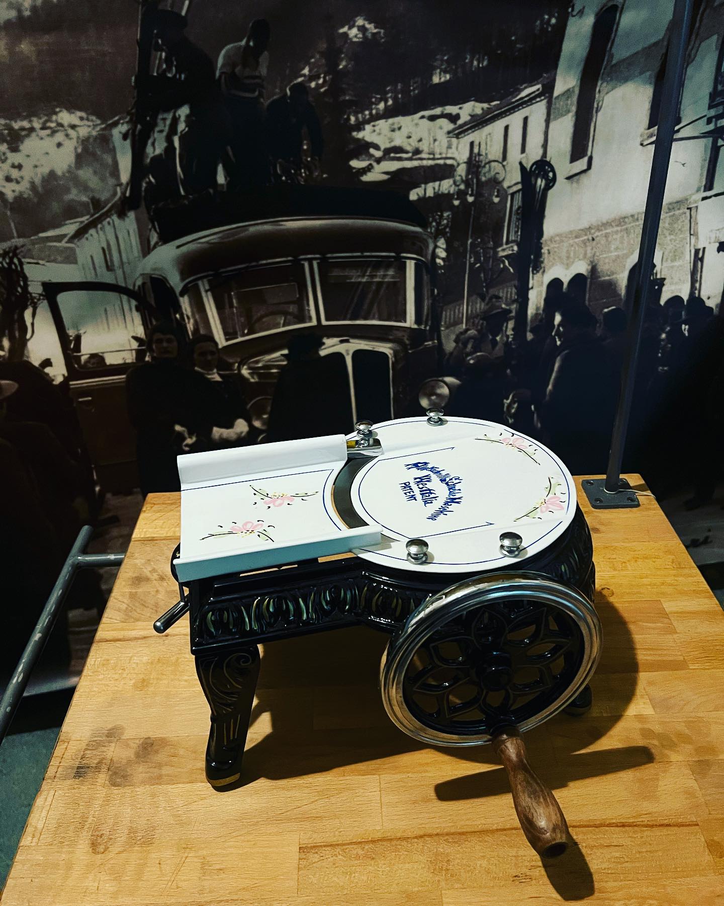 Affettatrice Westfalia modello A. Anno 1900/10