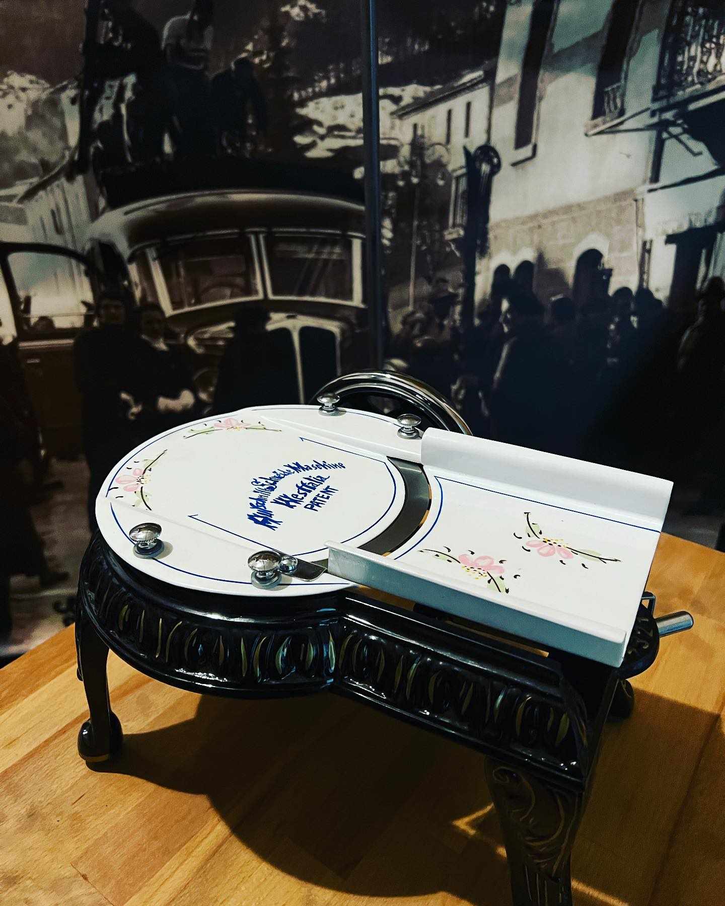 Affettatrice Westfalia modello A. Anno 1900/10 Fatti un Regalo di Natale.